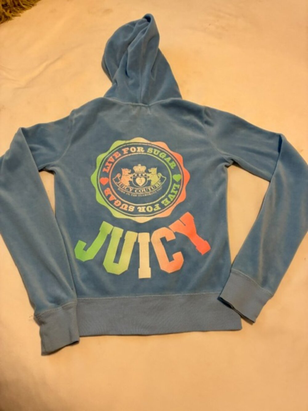Juicy Couture Powder Blue Terry Tracksuit - Petite - Excellent Condition! - Picture 5 of 5
